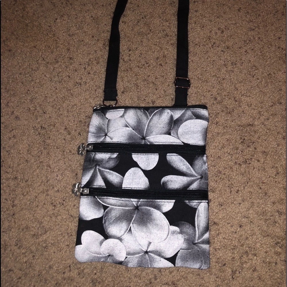 Plumeria Side Bag